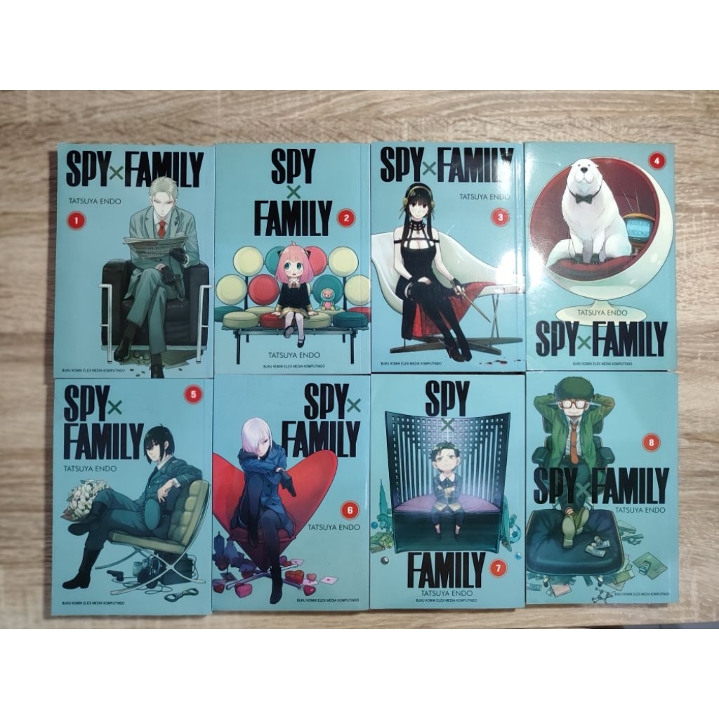 KOMIK MANGA PRELOVED SPY X FAMILY ORIGINAL