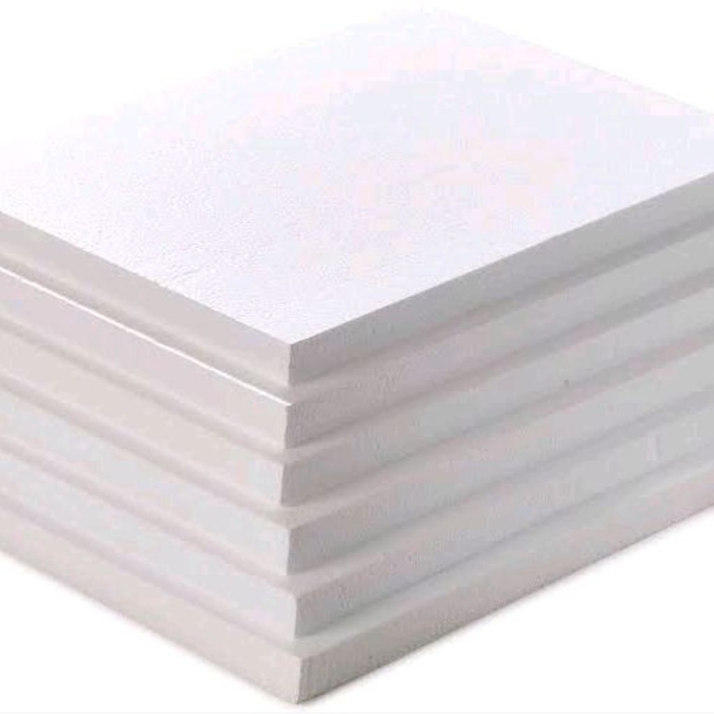 

D (D13) PAPAN STEROFORM GABUS LEMBARAN TEBAL 4 CM UKURAN 100 X 50X4 CM KUALITAS MEDIUM