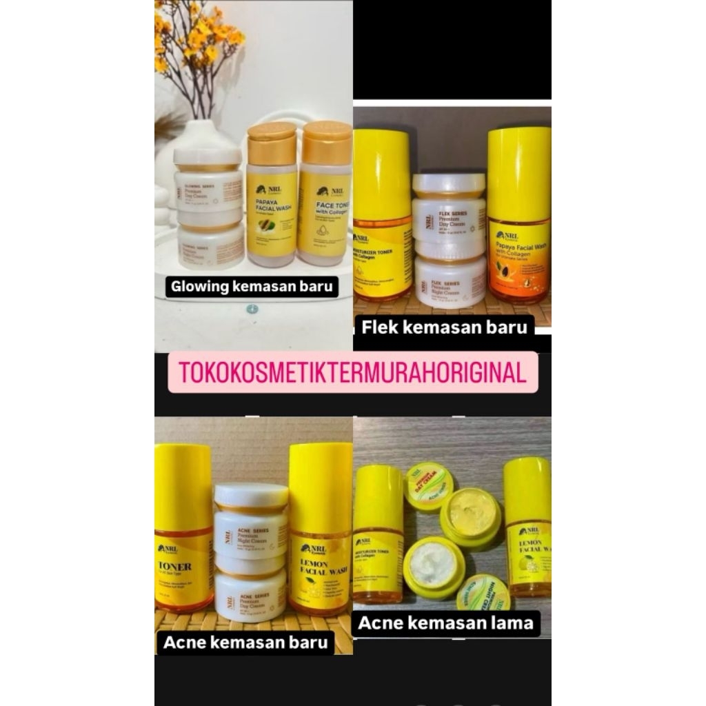 READY CREAM NRL ORIGINAL EMBOSS  AMPUH OBAT JERAWAT FLEK GLOWING KULIT SEHAT AMAN BPOM PEMUTIH