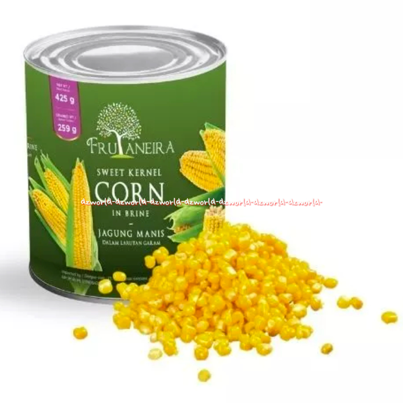 

Frutaneira 425gr Sweet Keernel Corn In Brine Jagung Manis Kemasan Kaleng Instan Bisa Dimakan Langsung Atau Dimasak