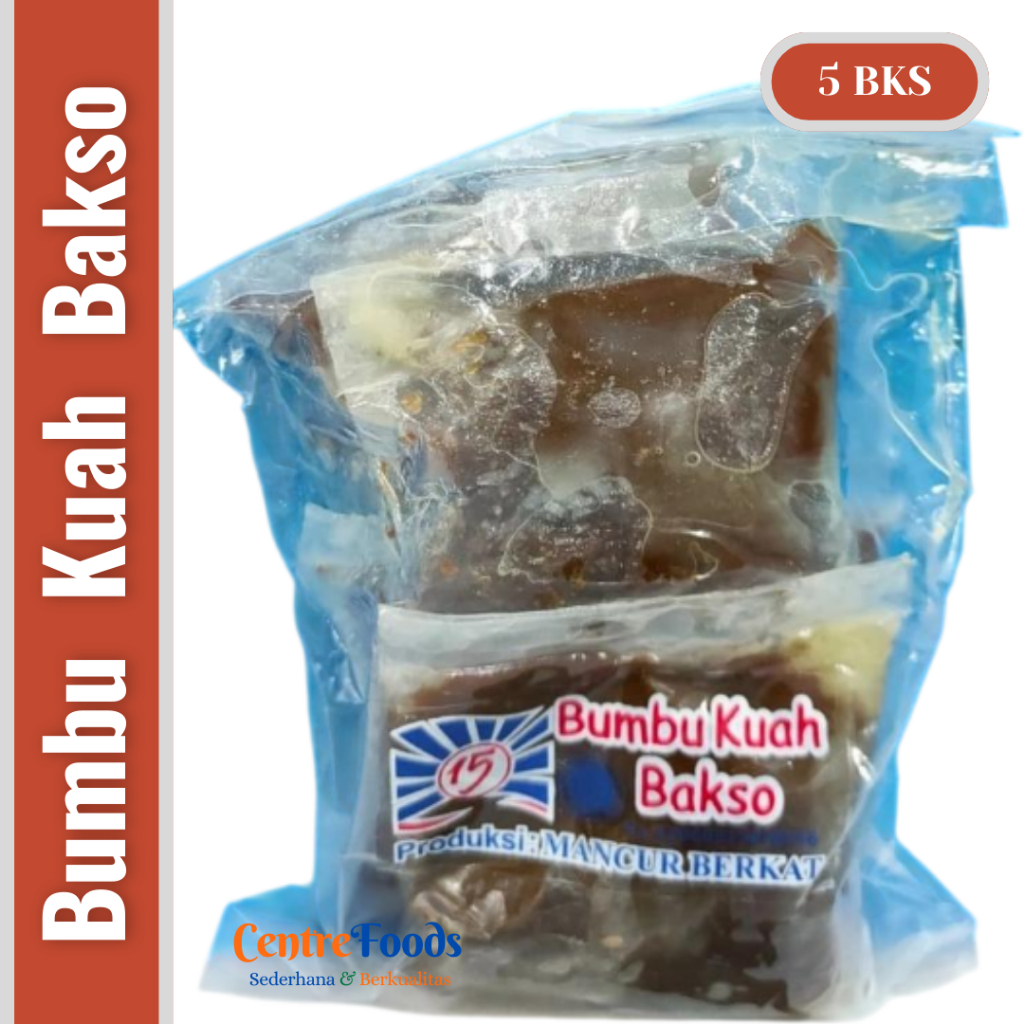 

Bumbu Bakso Kuah - Bumbu Baso Cap 15 | Isi 5 Bks - 100gr [ Harga Per PACK ]
