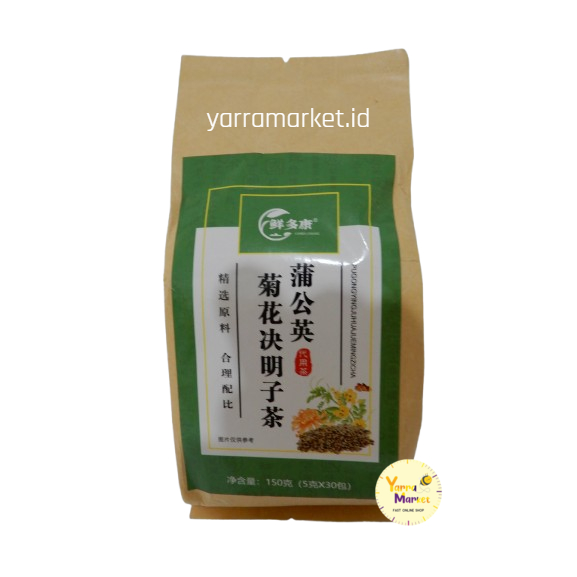 

TEH HERBAL UNTUK JAGA LIVER ( PU GONG YING JUE MING ZHE CHA ) 150 gr
