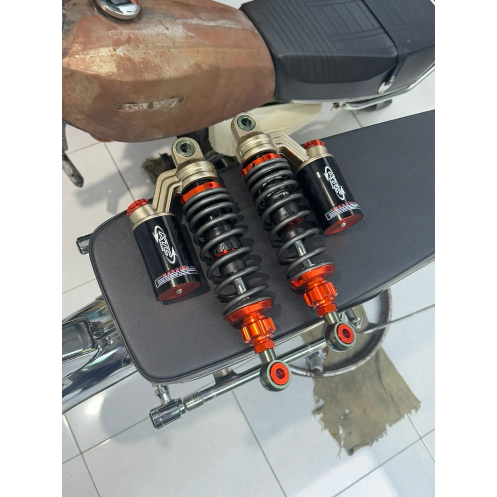 SHOCK PEREDAM KEJUT SHOCK BELAKANG COPY KTC TITANIUM COCOK UNTUK FIZ R VEGA JUPITER HEREX