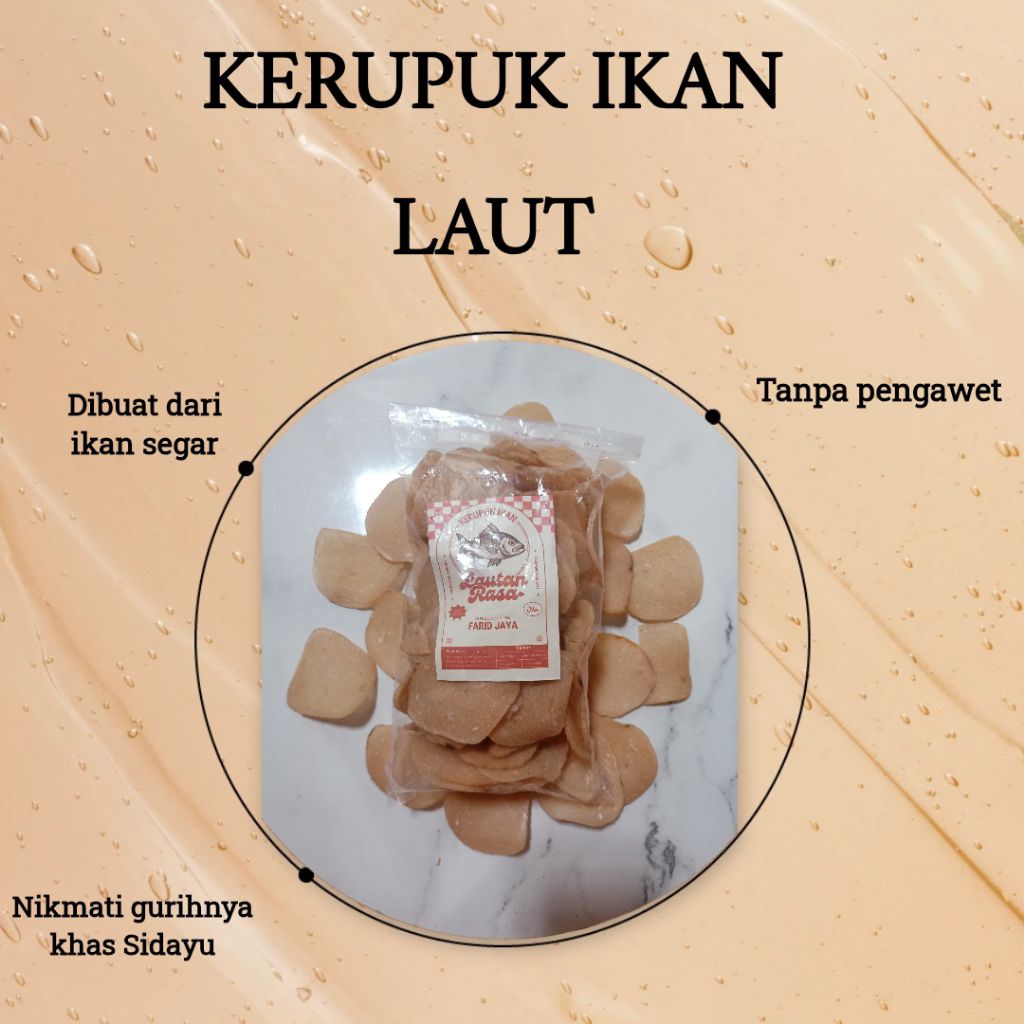 

Kerupuk Ikan Laut Asli 500gr – Gurih, Renyah, Nikmat Khas Lautan