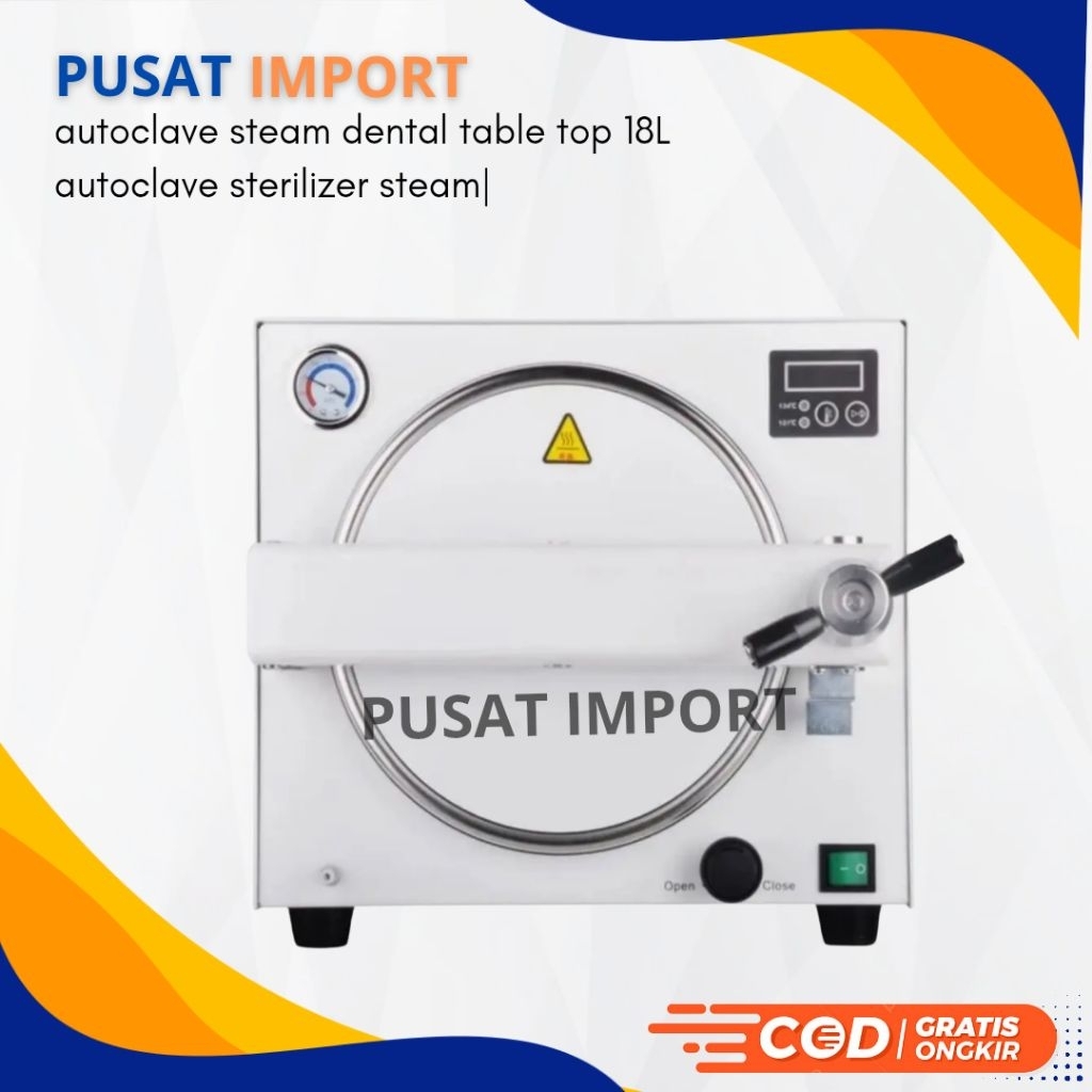 autoclave steam dental table top 18L autoclave sterilizer steam|
