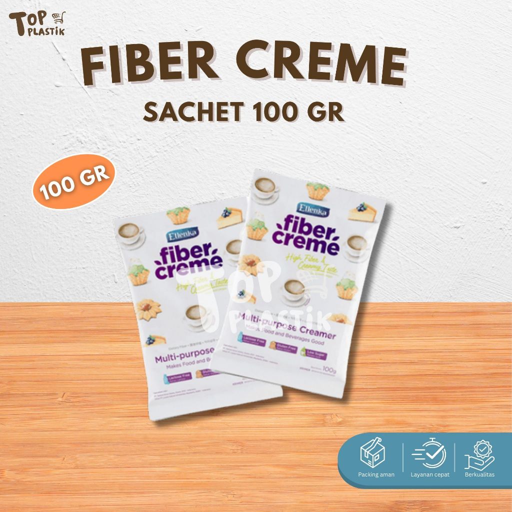 

Fiber Creme Ellenka Pengganti Santan Bubuk Kelapa Instan 100g