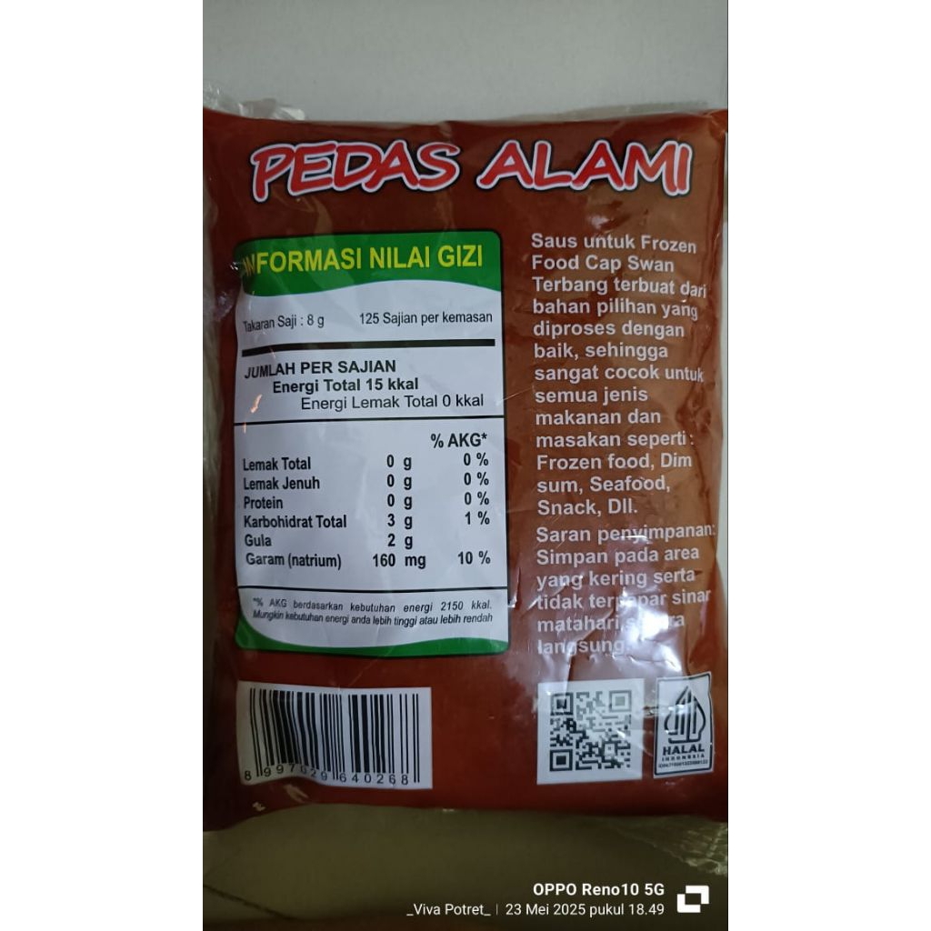 

Saos Sambal Bawang Gurih