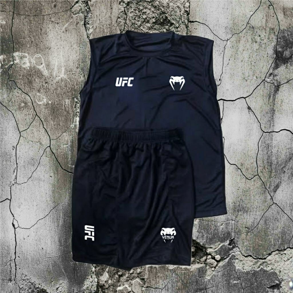 Stelan Singlet olahraga/kaos singlet gym/kaos gym ufc/Singlet ufc/Jersey dryfit