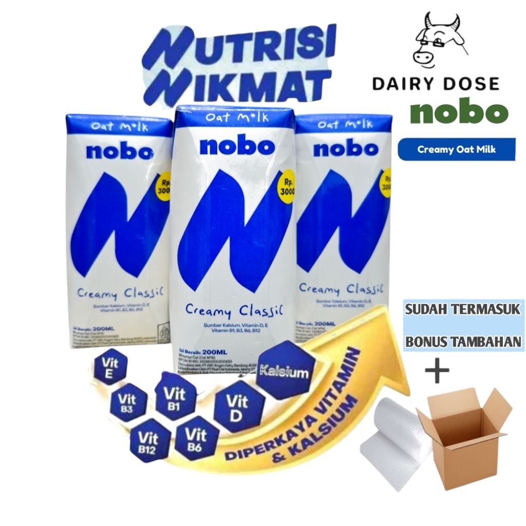 

NOBO OAT MILK CREAMY CLASSIC 200ML