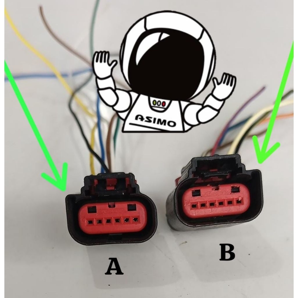 soket pin 6 Original Ford focus eco sport boost bronco F-250 mondeo Fusion Escape Everest Explorer F