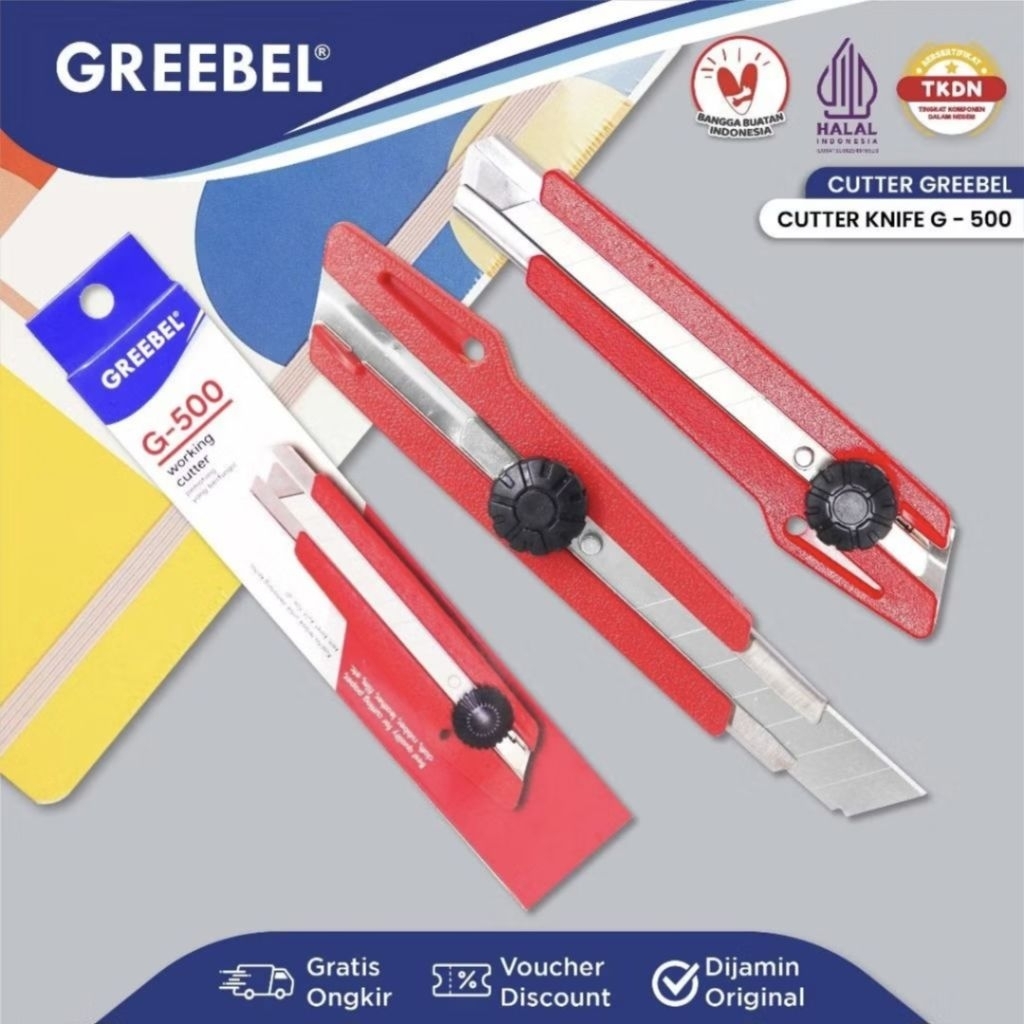 

Cutter Greebel G-500 (1 pcs) / cutter besar / anti karat