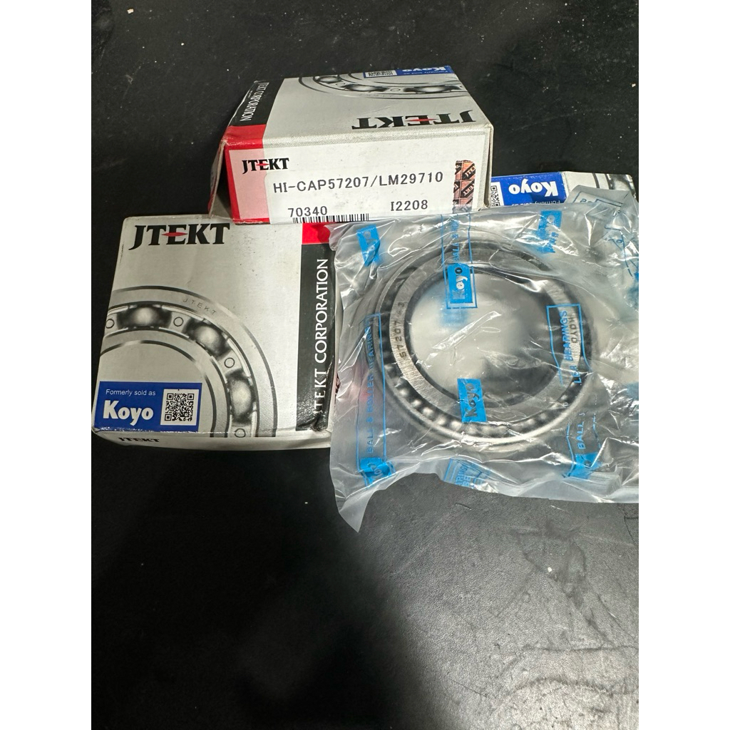 LAHER BEARING KOYO HI CAP 57207 LM29710 JAPAN