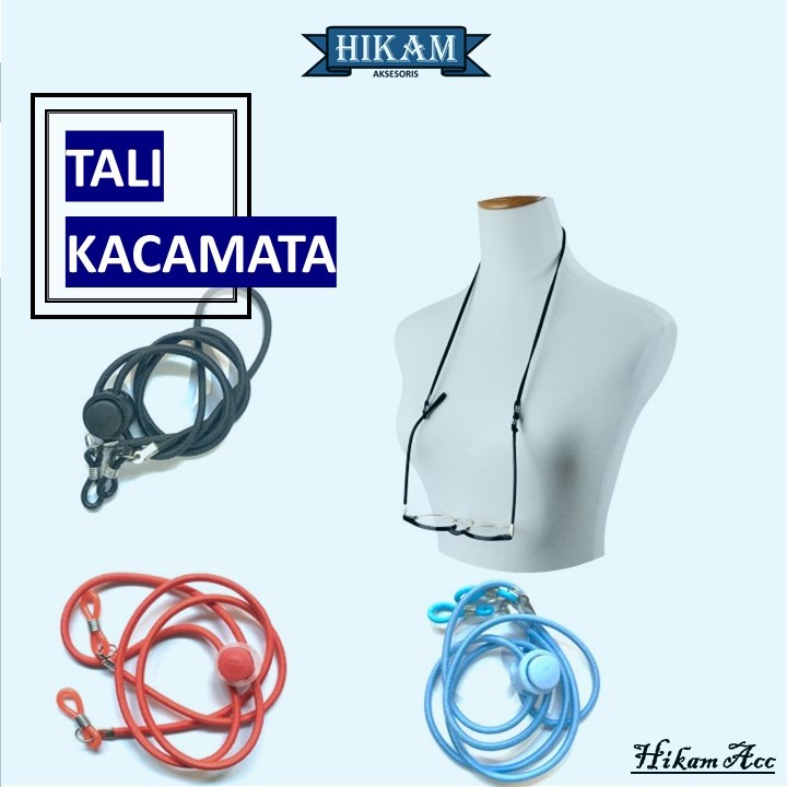 Hikam Tali Kacamata Olahraga | Tali Kacamata Karet | Tali Kacamata