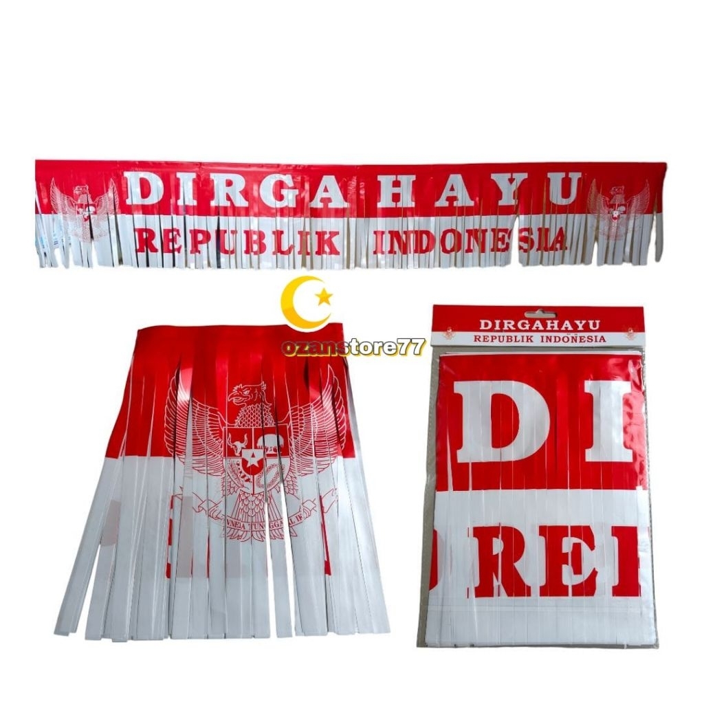 Garlan rumbay dirgahayu Garuda / aksesoris 17 Agustus / hiasan 17 Agustus