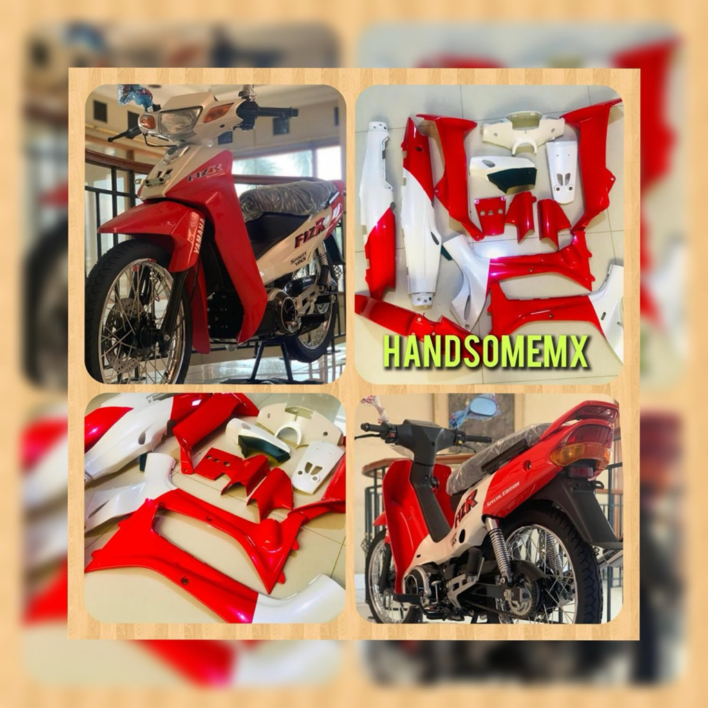 body yamaha f1zr merah putih body set yamaha f1zr marlborroo body f1zr original merah putih limited 