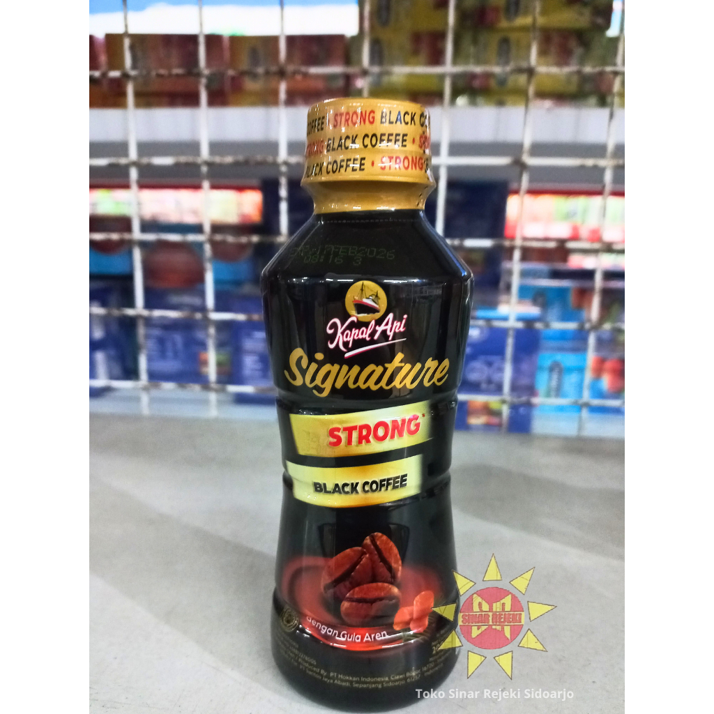 

Kapal Api Signature Black Coffe Botol 200 ml