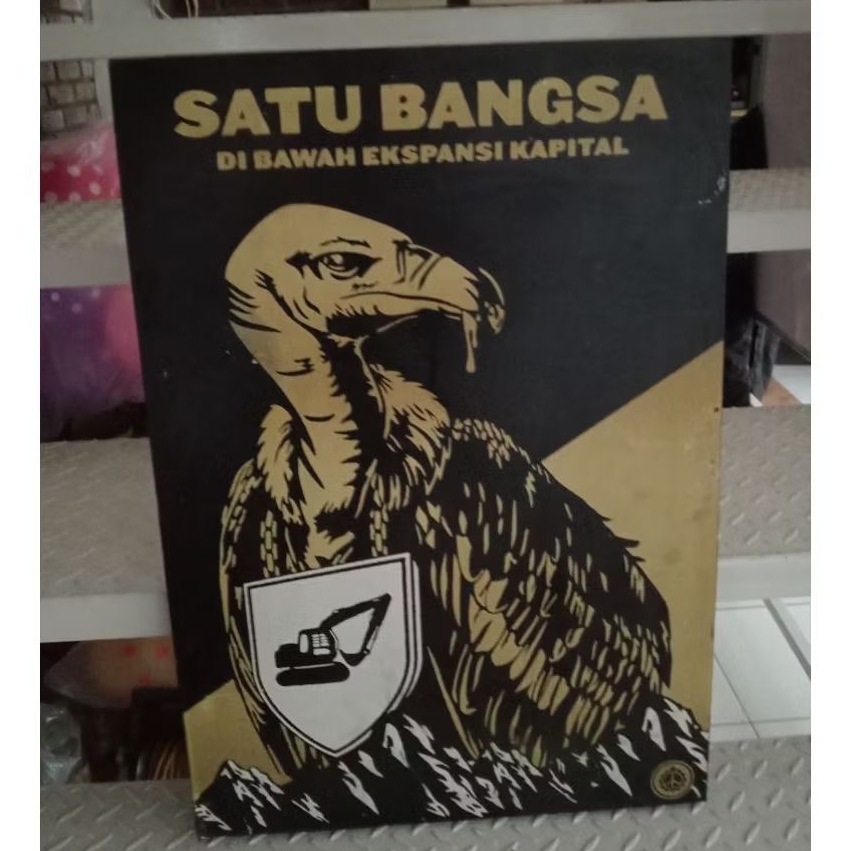 poster + frame HOMICIDE - SATU BANGSA DI BAWAH EKSPANSI KAPITAL