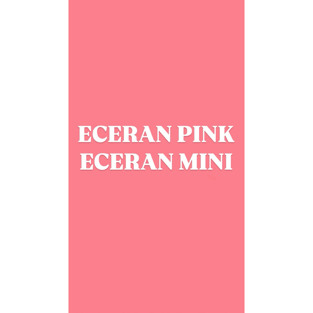 

eceran mini gold dan trial pink