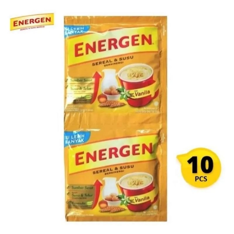 

ENERGEN SEREAL VANILLA 10 SACHET