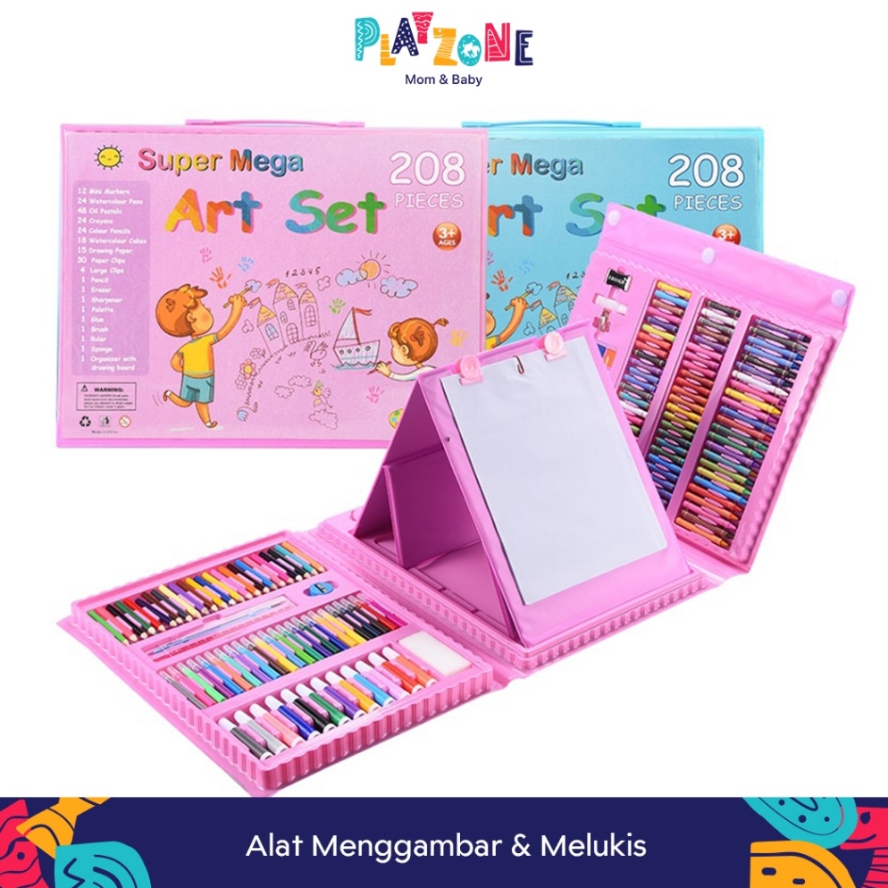 

KODE E49X Play Zone COD Crayo Warna Anak Set 28 15 Pcs Art Full Set Krayon Mewarnai Anak Pensil