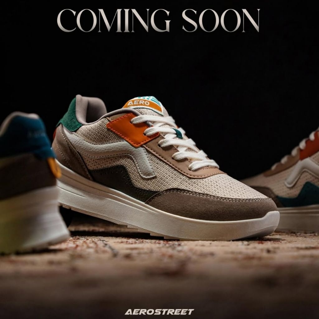 Aerostreet Cosmo 37-44 Sepatu Sneakers Casual Pria Wanita