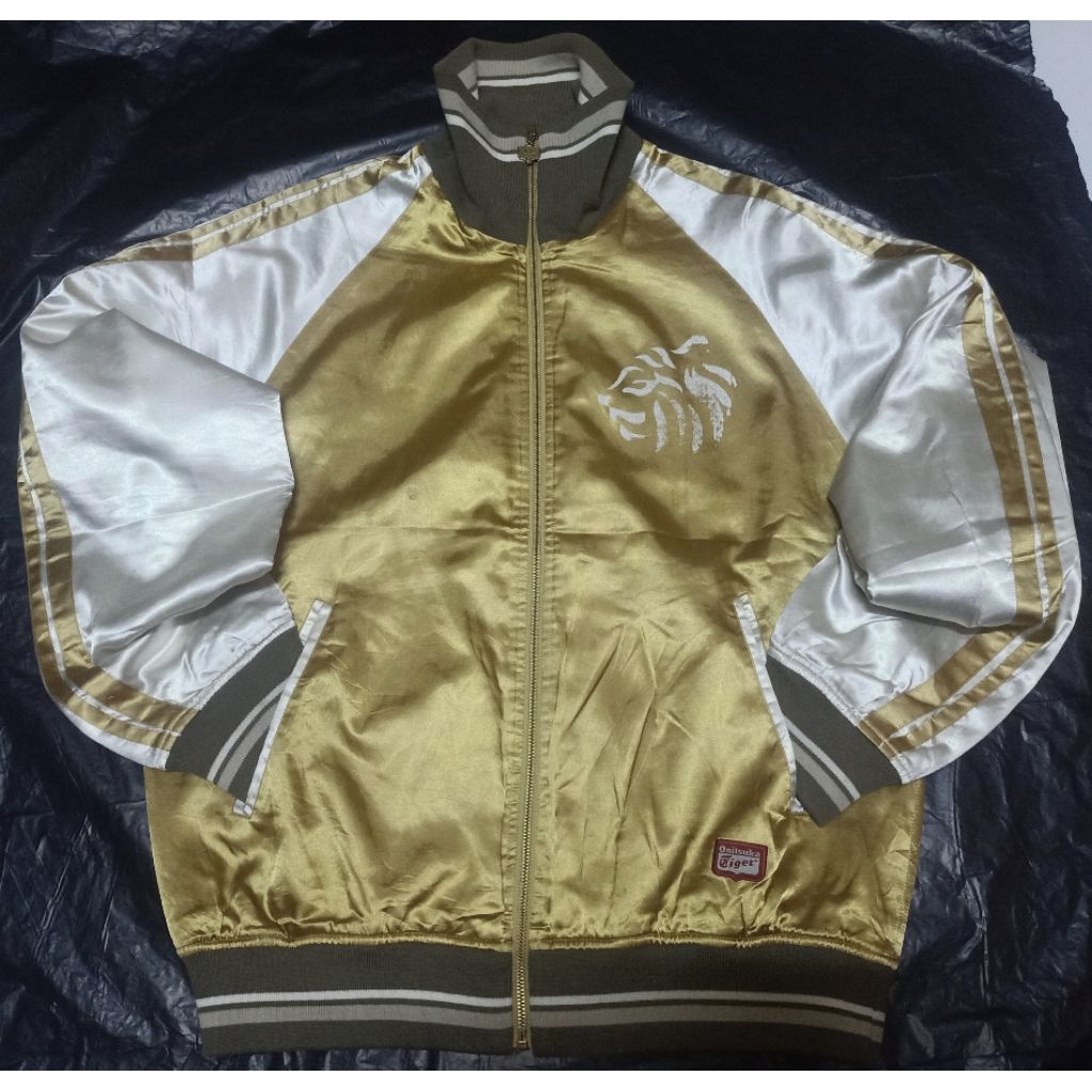 Jaket Onitsuka Tiger Gold Second Ori