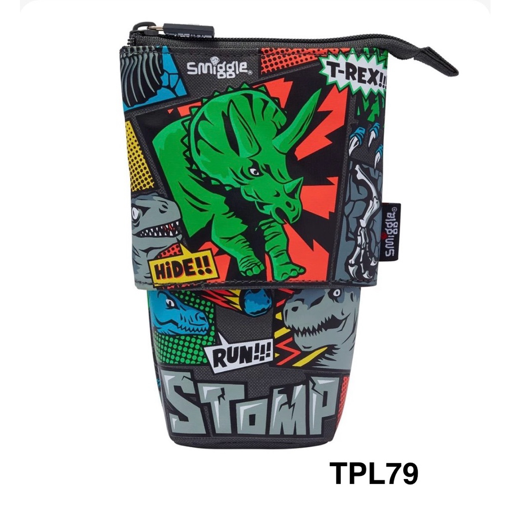 

TEMPAT PENSIL POUCH TPL 79 TRICERATOP GREEN