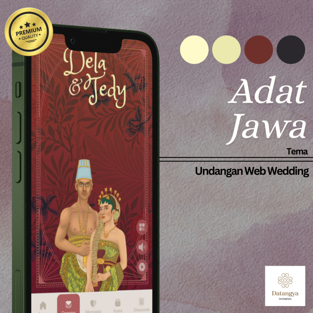 Undangan Digital Website Wedding - Adat Jawa