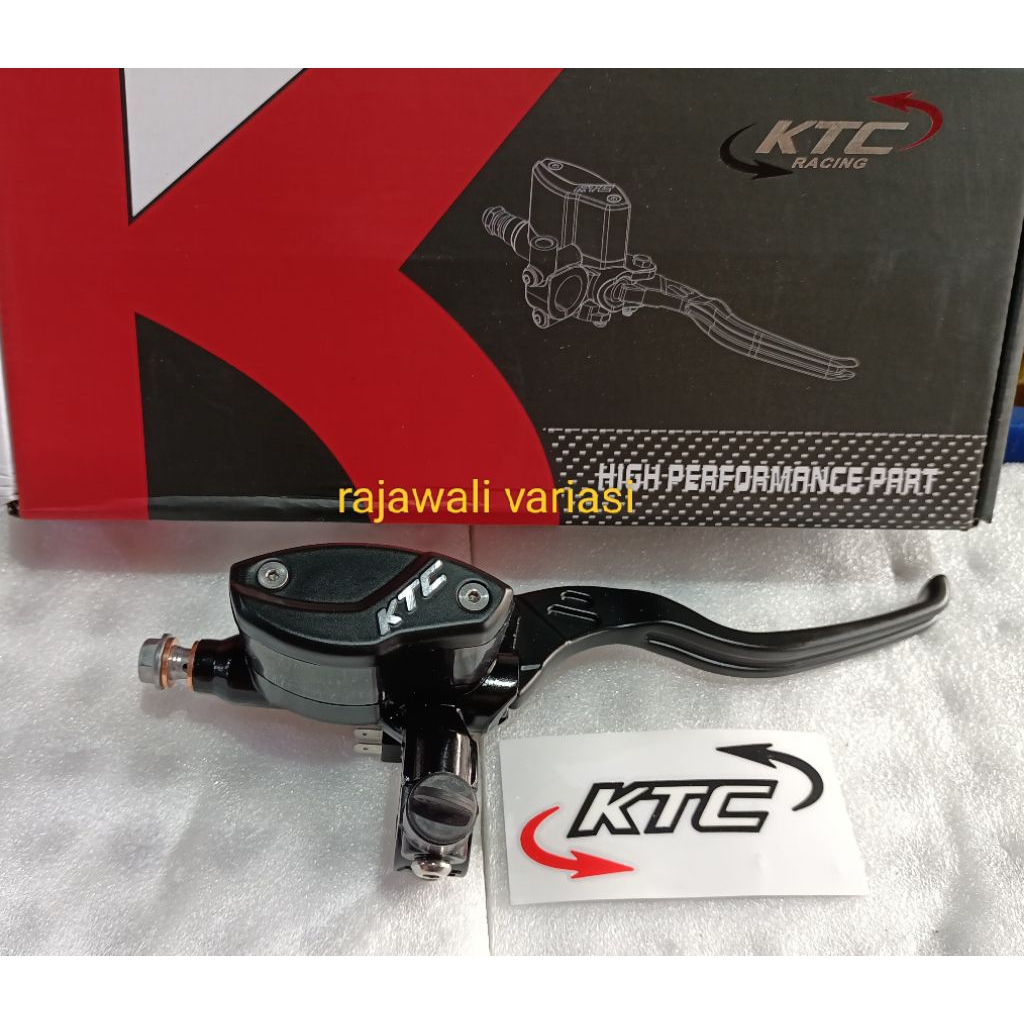 master rem ktc kanan tabung oval type Zen universal ukuran piston 14mm original ktc racing beat stre
