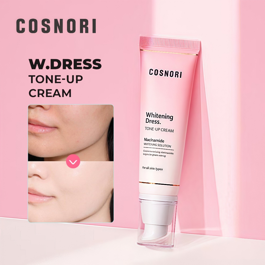 Cosnori Whitening Dress Vegan Tone-up Cream 50ml / Cosnori Tone-up Cream