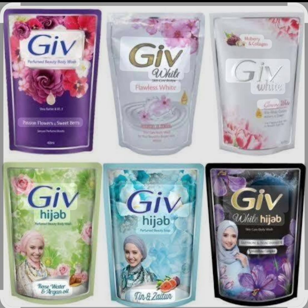 Giv sabun cair 400ml sabun cair giv