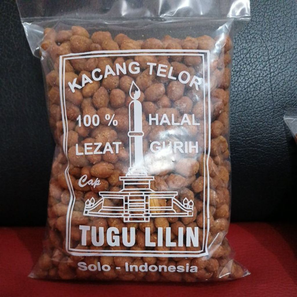 

kacang telor tugu lilin kemasan 500 gr