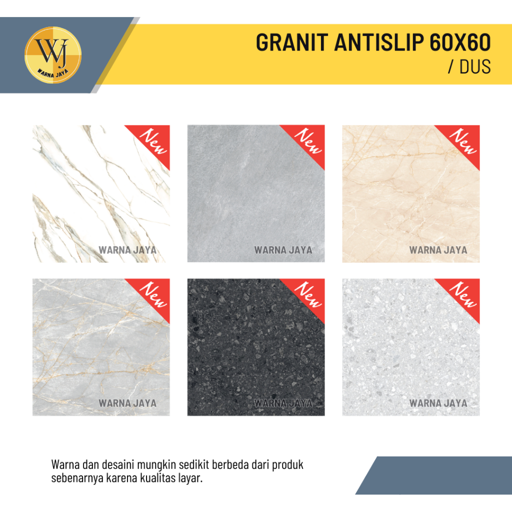 Granit Lantai Anti Slip Matt 60X60 CM / Granite Tile