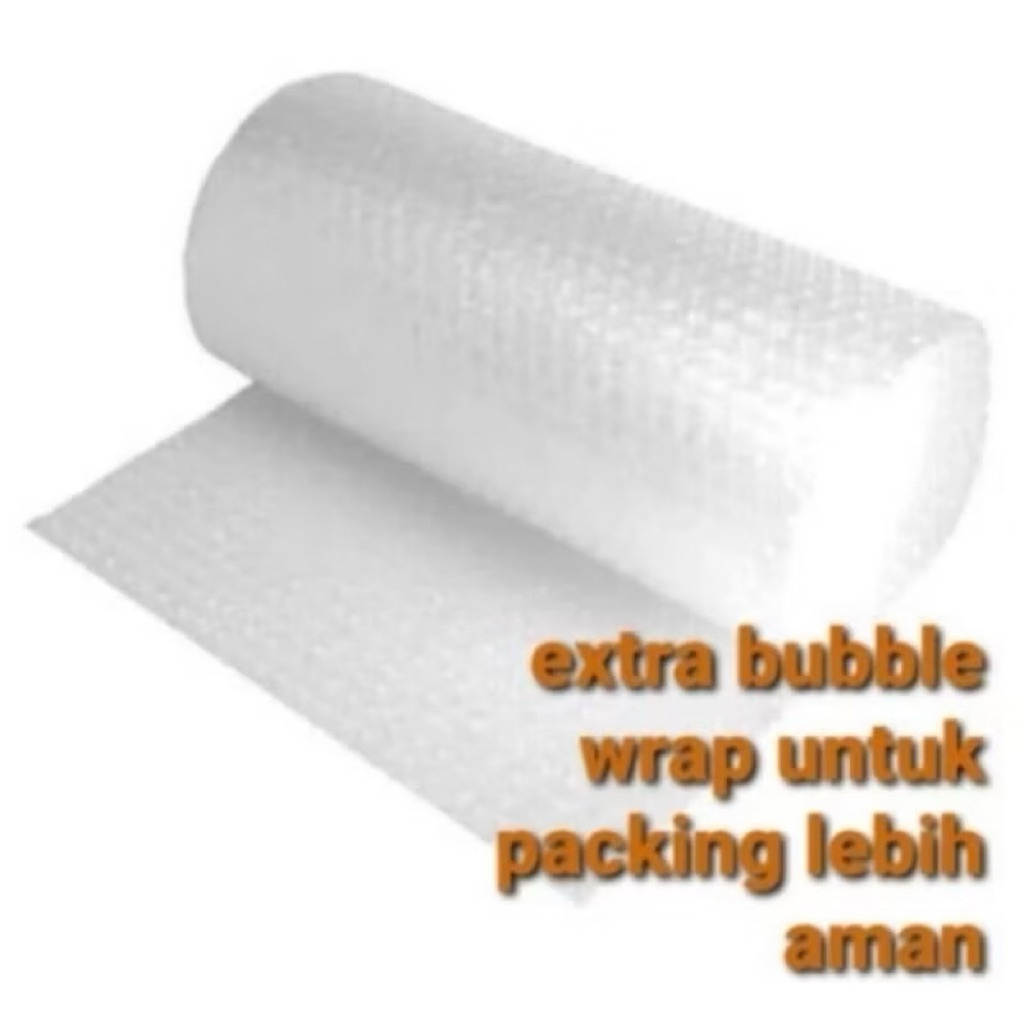 

TAMBAHAN EXTRA BUBBLE WRAP UNTUK PACKING PAKET ANDA