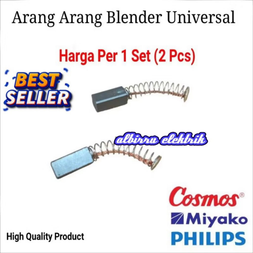 Carbon Brush Arang Arang Blender Philips Umum