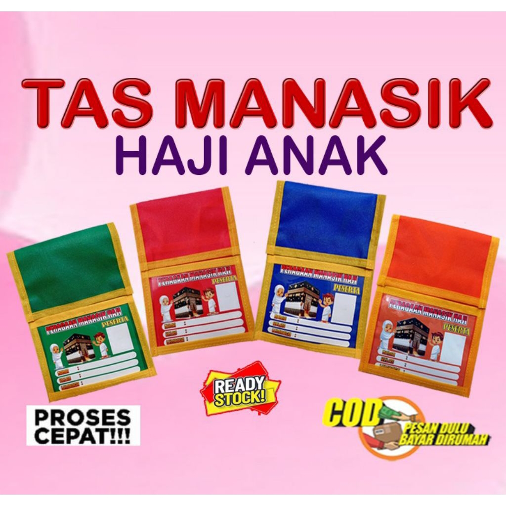 Tas manasik haji anak tk dan paud