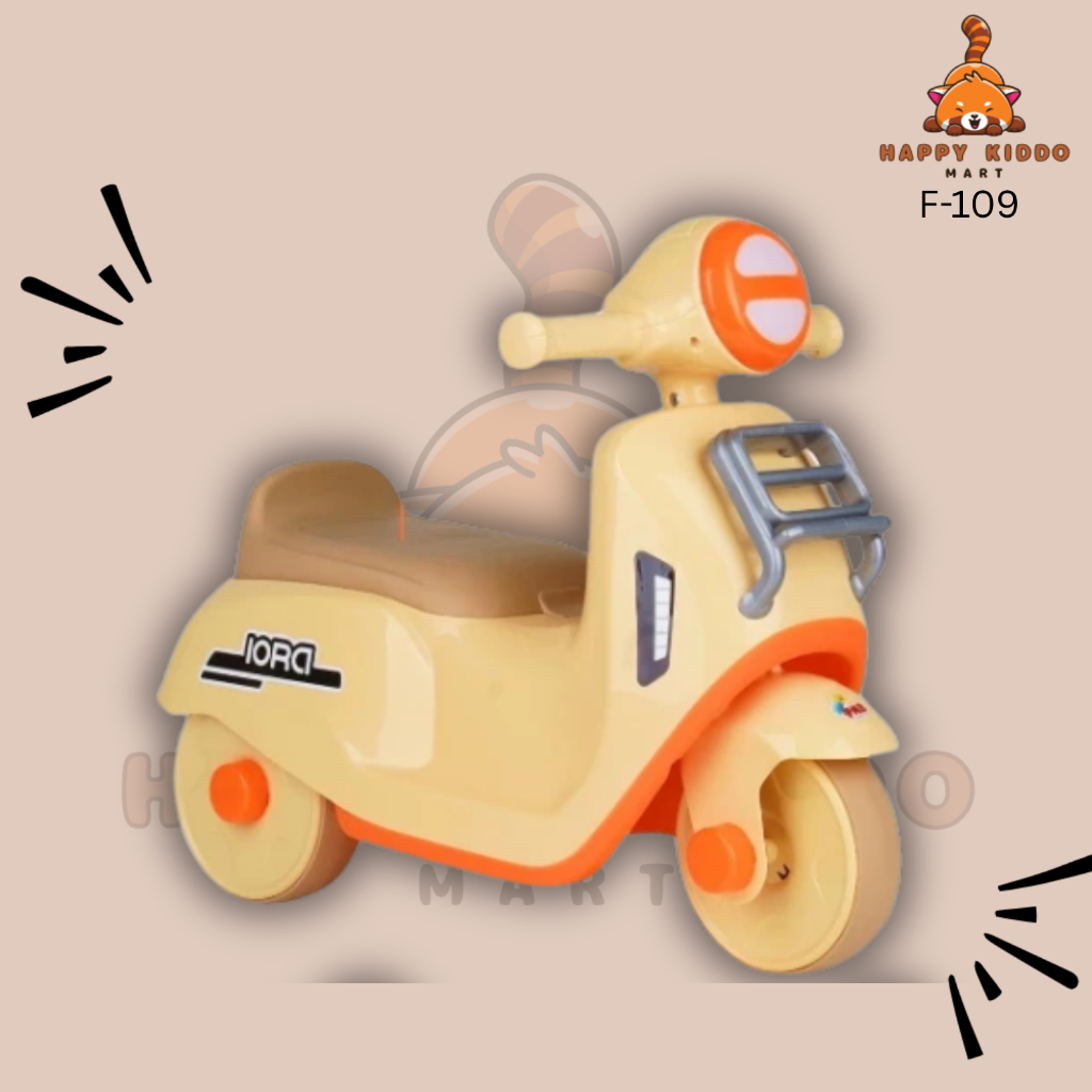 MAINAN ANAK F-109 // RIDE ON // ADA TEMPAT PENYIMPANAN DAN MUSIK // BISA UNTUK KADO