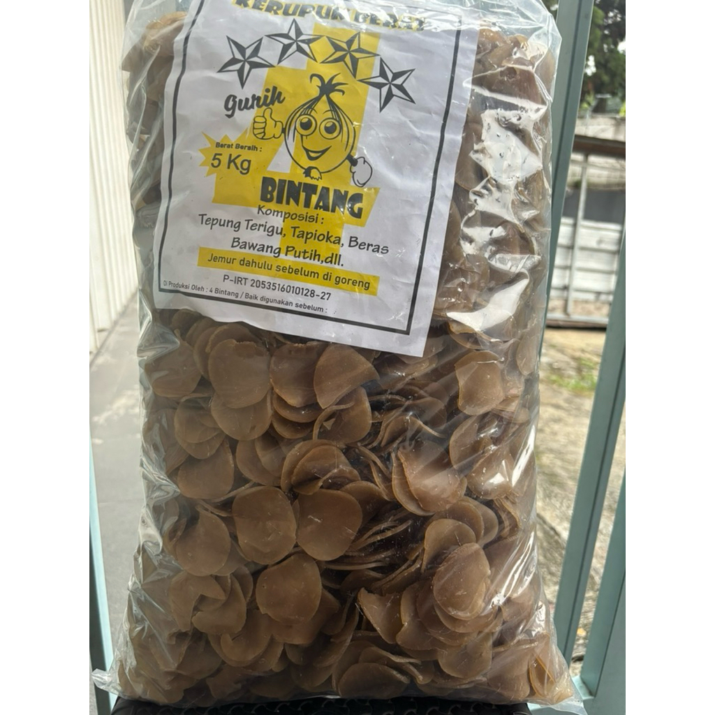 

Kerupuk puli beras bulat bintang empat krupuk puli beras