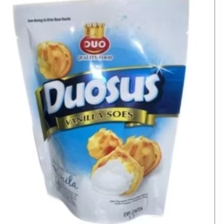 

(COD) Duosus Kue soes kering isi coklat vanila termurah