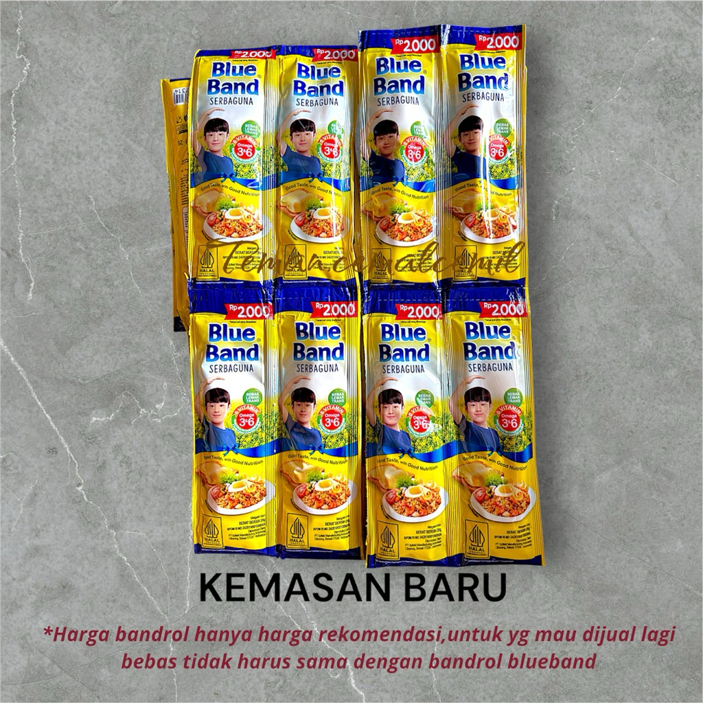 

Forcysn Blueband Renceng Serbaguna Sachet 20Gr (12Pcs)