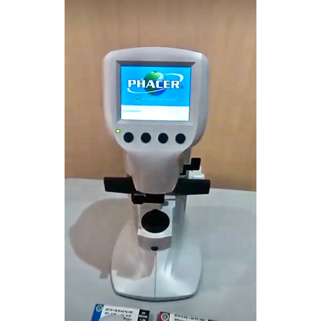 Lensometer otomatis / alat optik untuk deteksi ukuran lensa / lensometer auto