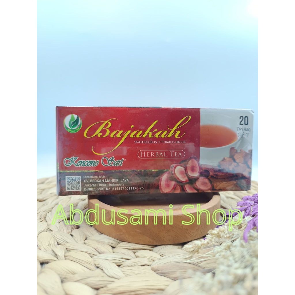 

Teh Bajakah Celup Herbal Tea Asli Original Kencono Sari Kemasan 20 Teh Celup