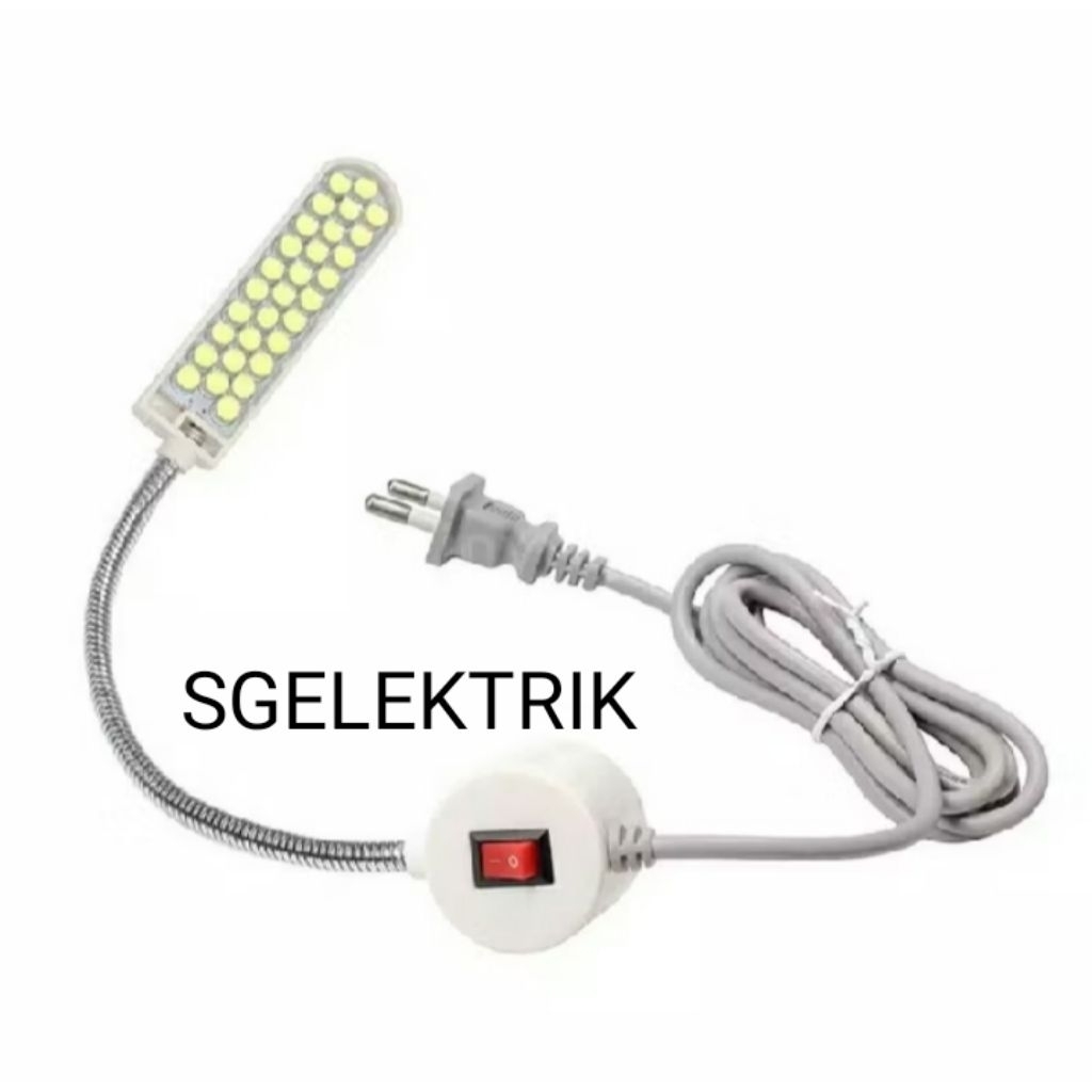 lampu LED mesin jahit magnet