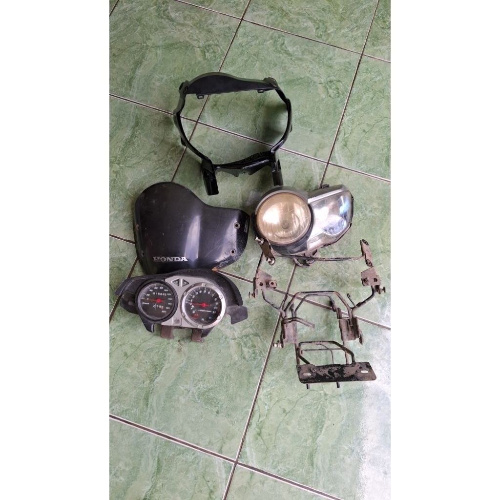 pc tiger revo lengkap set lampu spido