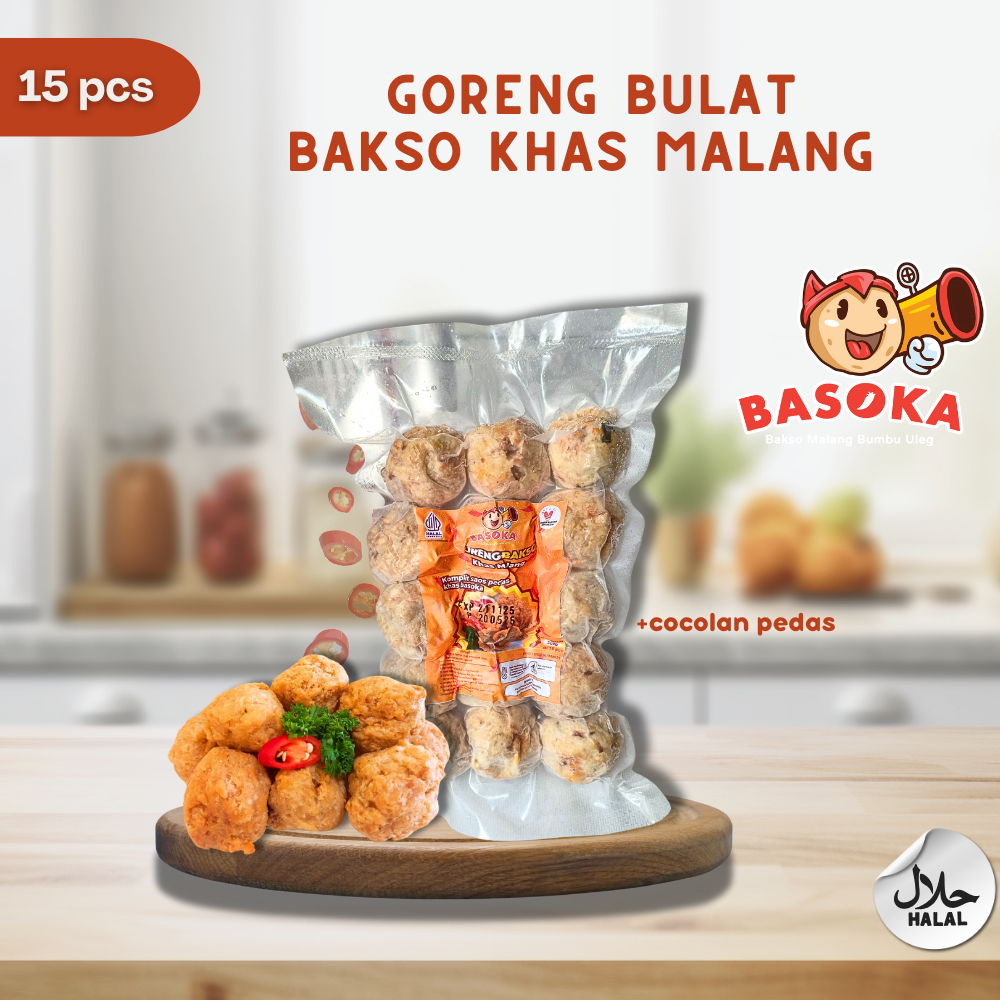 

Gorengan Bakso Daging sapi Khas Malang