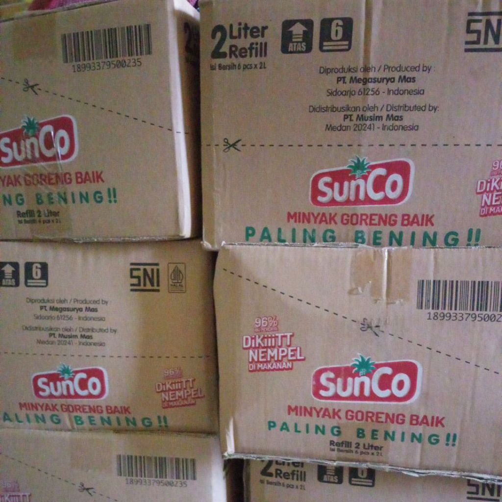 

Minyak Goreng Sunco 2L 1Dus