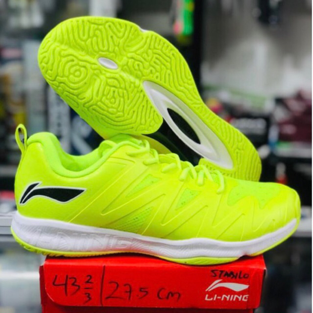 Sepatu Badminton Li-Ning Gryfalcon II TD Stabilo Green