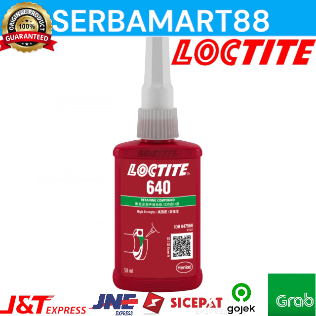 

LOCTITE 640 50ML RETAINING ORIGINAL - LEM LOCTITE 640 50 ML COMPOUND