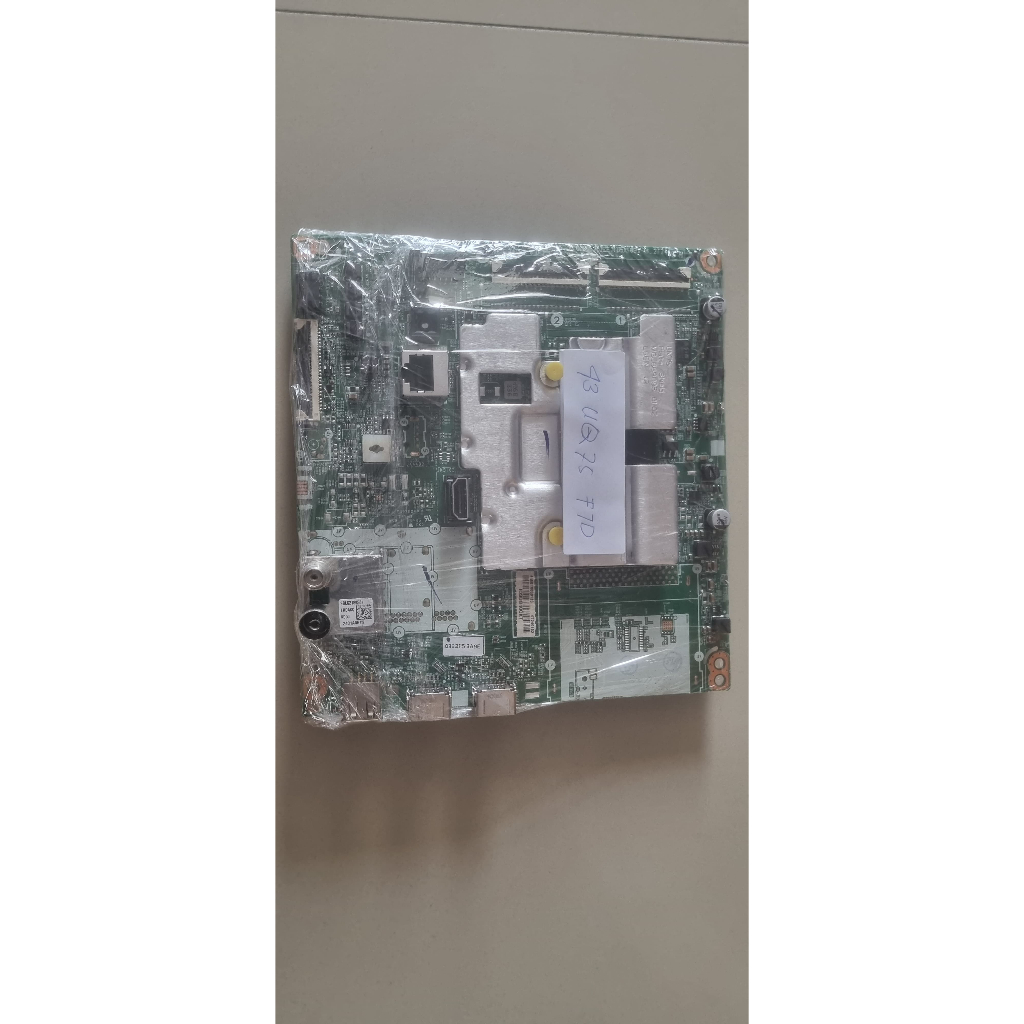 MB MAINBOARD TV LG 43 INCH 43UQ75 Panel F7D Baru