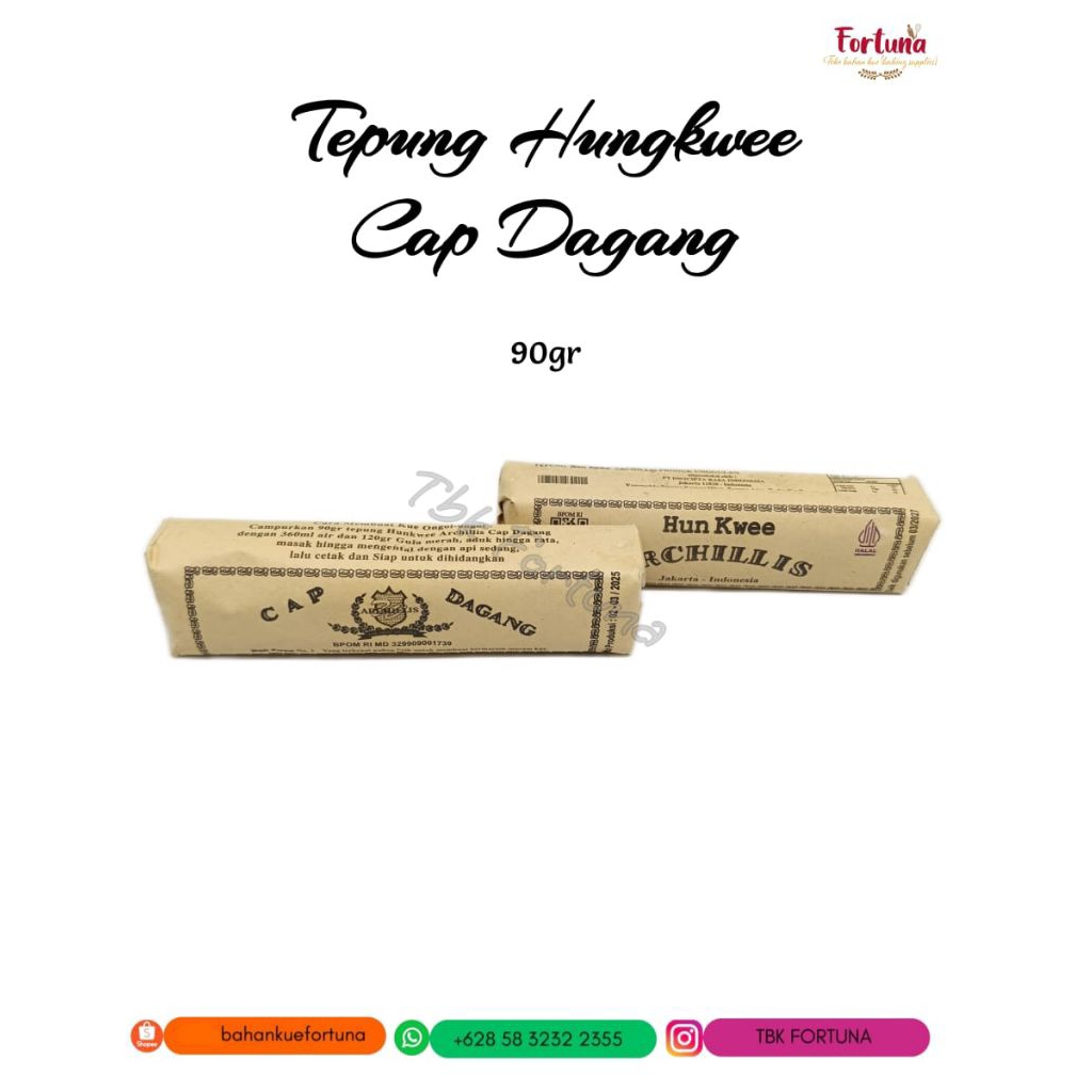 

Tepung Hungkwe Cap Dagang 90gr(1pcs)